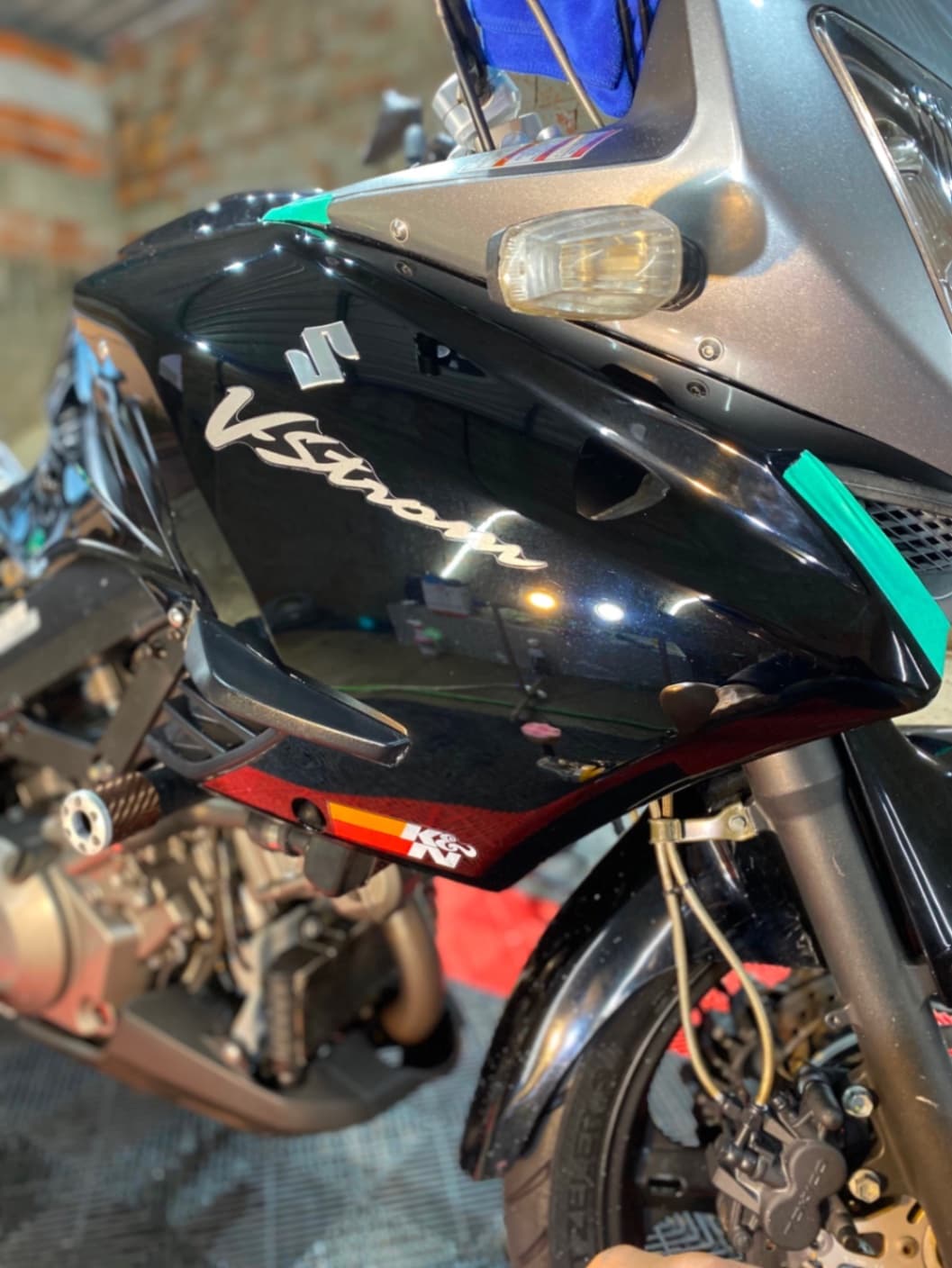 Polimento Moto — serviço realizado pela Space Car